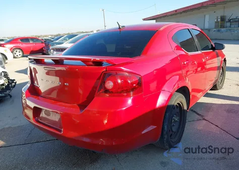 2012 Dodge Avenger Se from USA, damaged, VIN 1C3CDZAB3CN214451